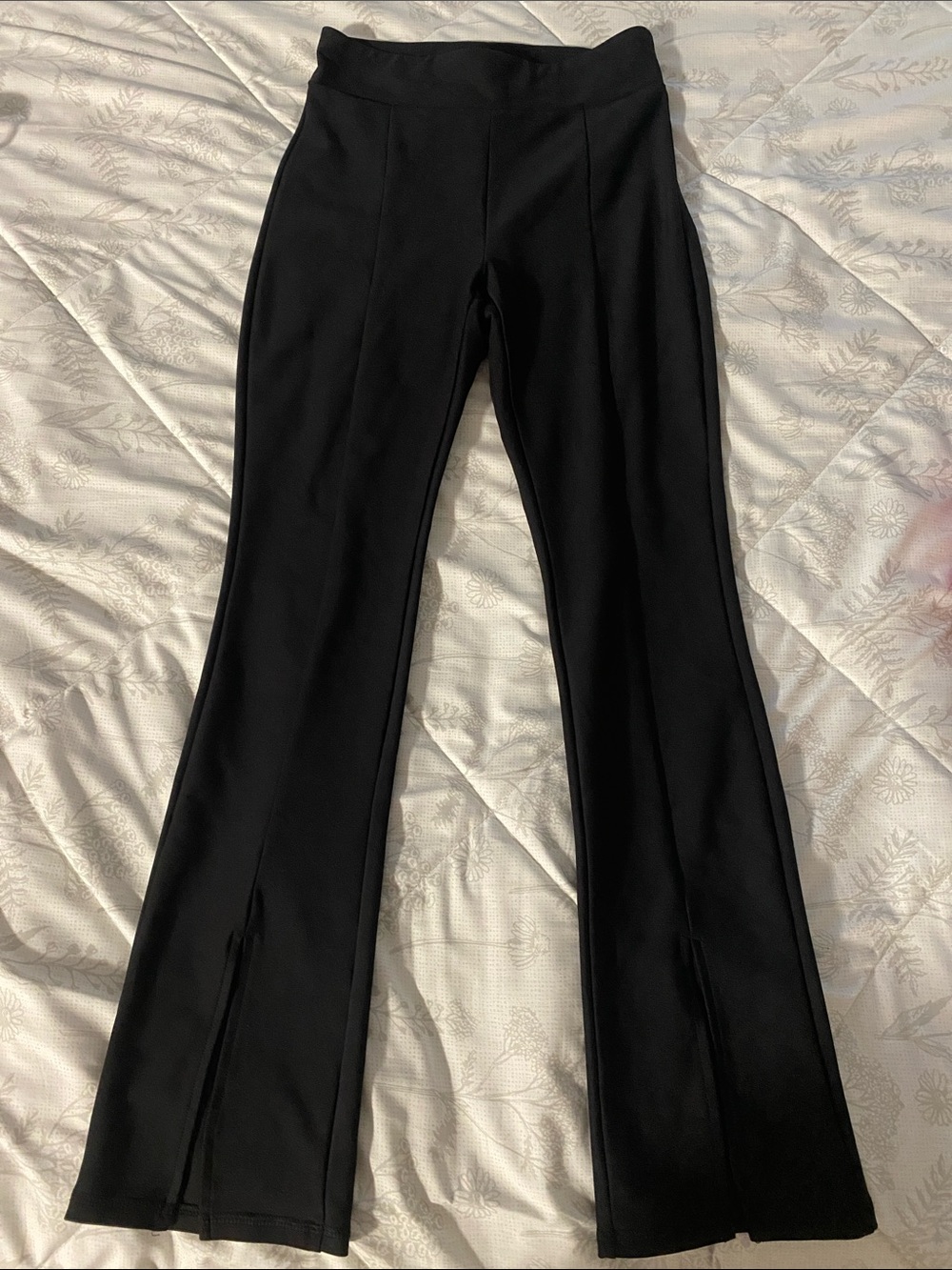 Old navy black slik flares